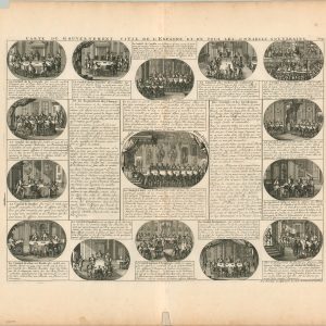 Carte du Gouvernement Civil de L'Espagne et de tous les Conseils Souverains