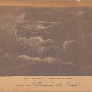 Douglas B-18 Bombers Two Wright "Cyclone" Engines...and so Through the Night