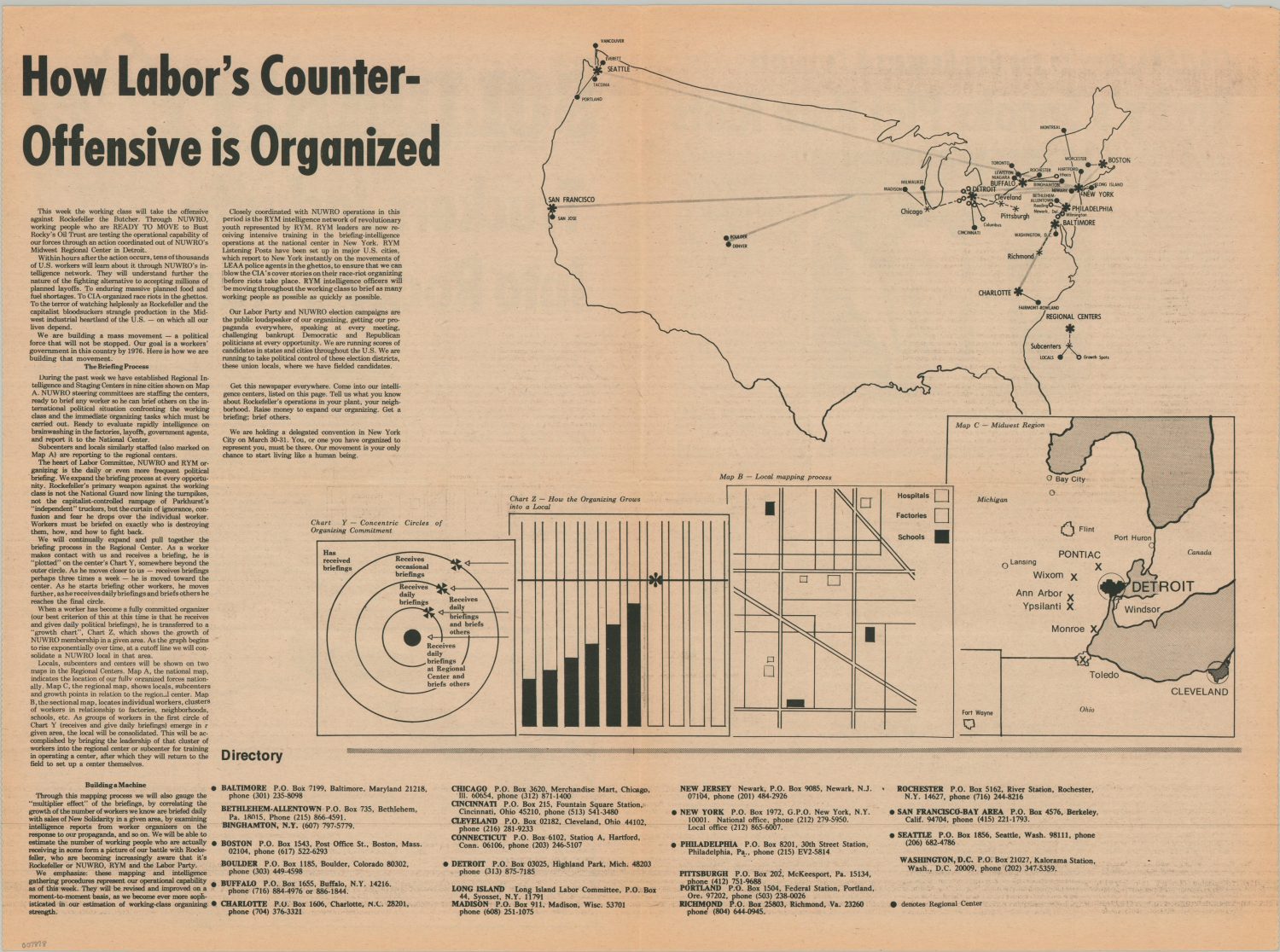How Labor's Counter-Offensive is Organized - Curtis Wright Maps