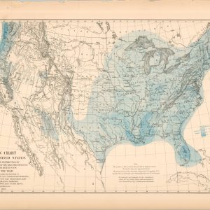 Rain Chart of the United States
