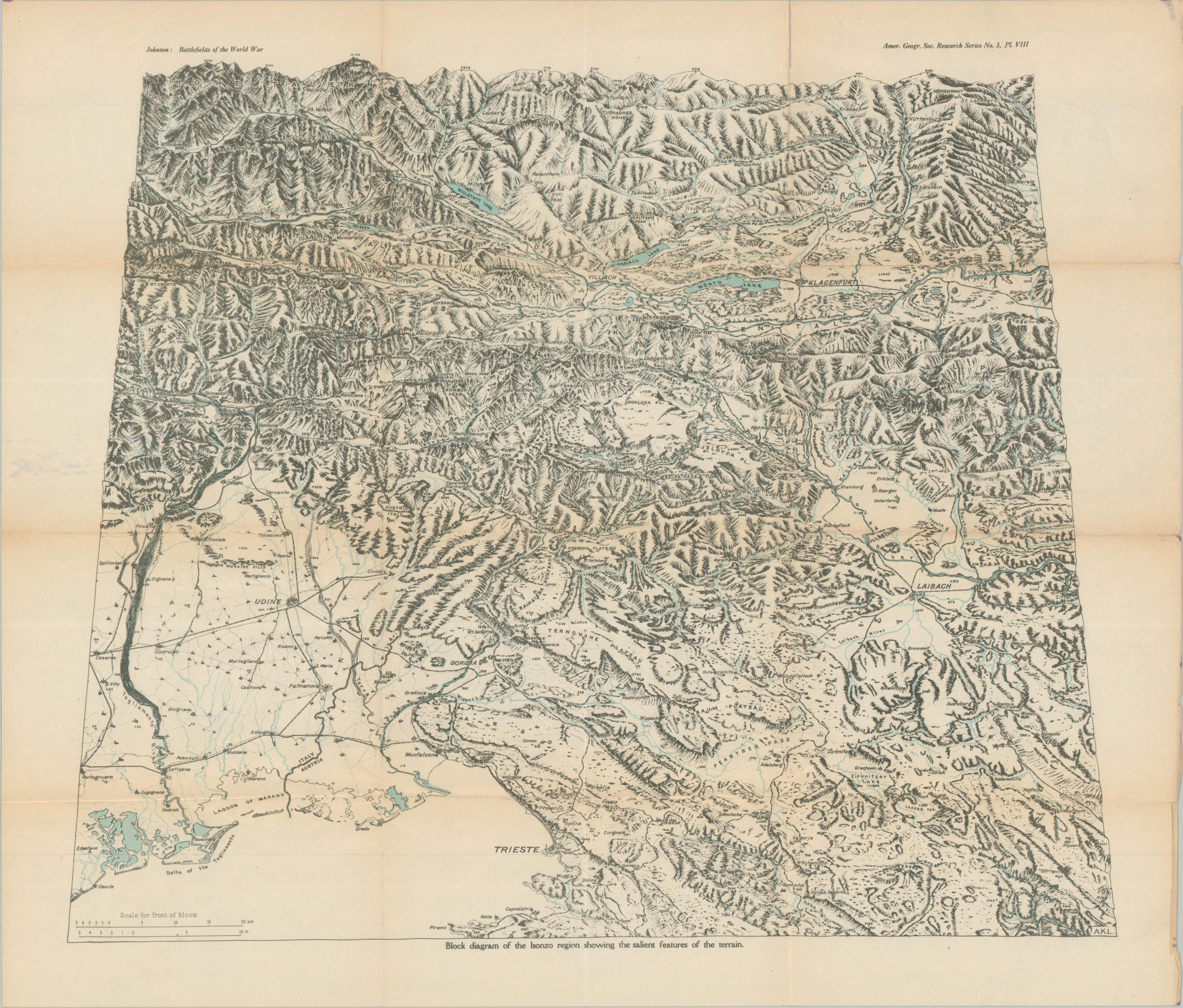 Battlefields of the World War [Plates Only] - Curtis Wright Maps