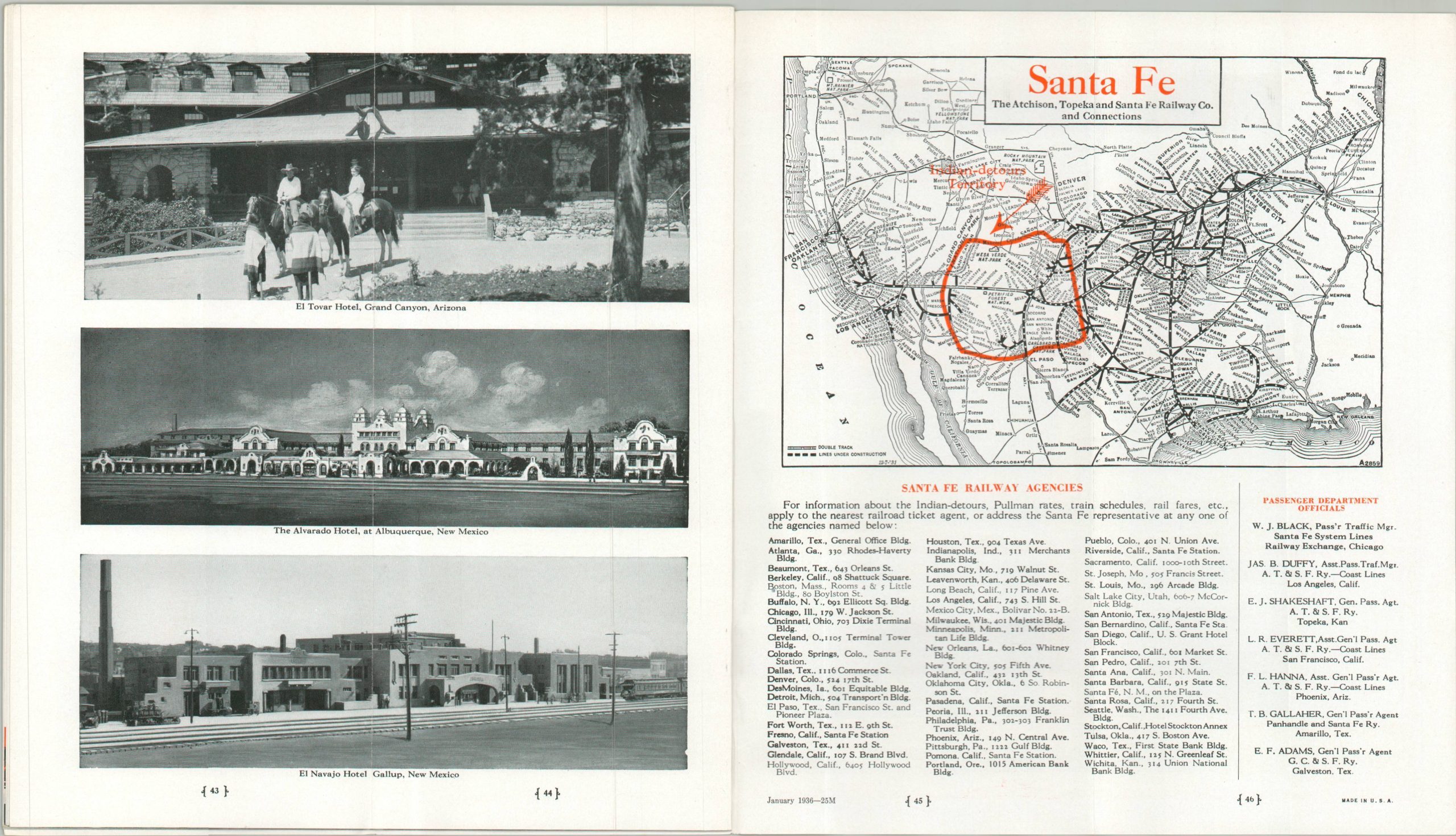 Indian Detours - Curtis Wright Maps