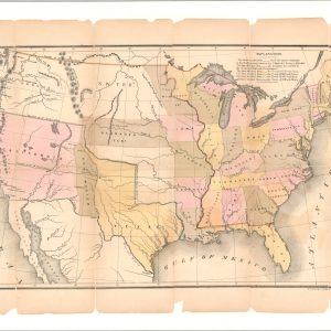 [Map of the United States Including Western Territories]