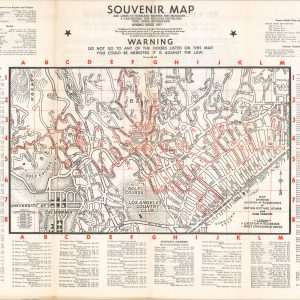Souvenir Map and Guide to Starland Estates and Mansions