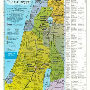 Pilgrim's Map of the Holy Land