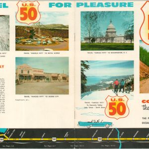 U.S. 50 - Famous Fifty - Coast to Coast the Central Pleasure Route