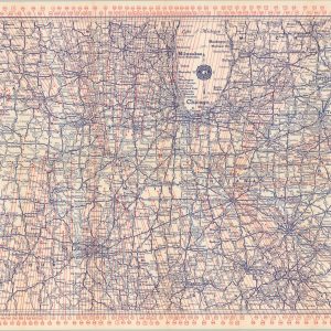 Official Territorial Road Map Central United States