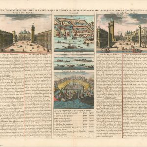 Carte du Gouvernement Militaire de la Republique de Venise l'Etat de ses Revenus, de ses Forces, et les Differentes Vues...