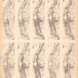 Maps of the Pacific Coast Exhibiting Various Subjects