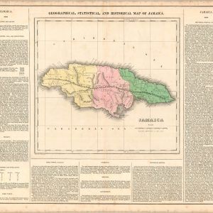 Geographical, Statistical, and Historical Map of Jamaica