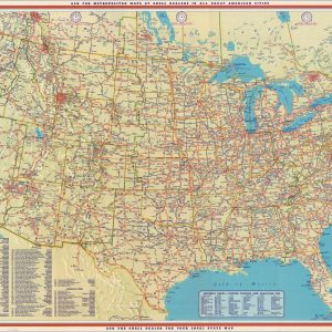 Shell Official Road Map of the United States