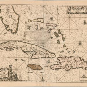 Insularum Hispaniolae et Cubae Cum Insulis circum jacentibus accurata delineatio