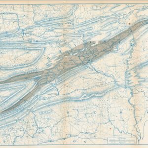 Map of Southern or Schuylkill Coal Basin