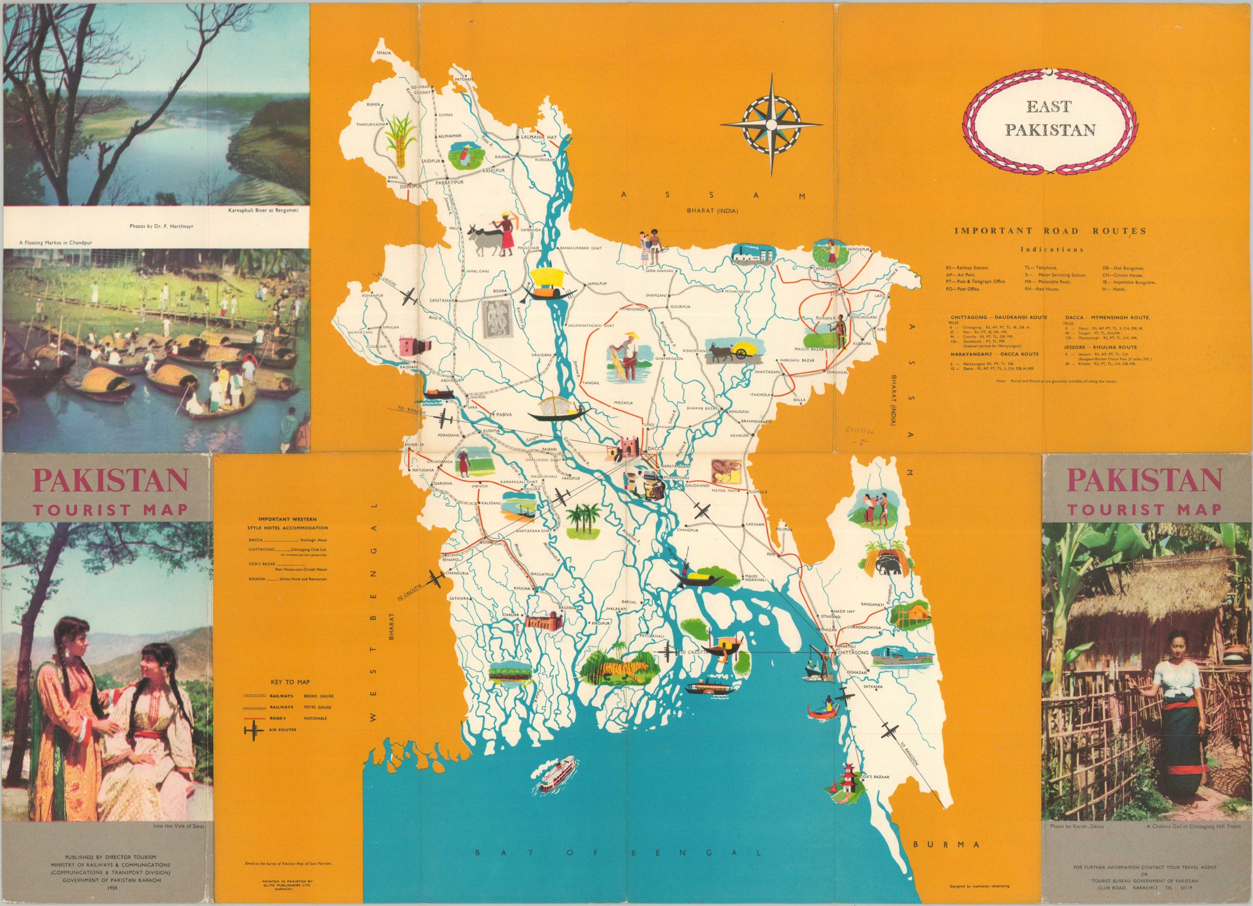 Pakistan Tourist Map