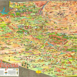 A Pic-Tour Map of Arizona