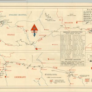 D to V-E Day 234th Engineer Combat Battalion Route of March Bivouac Sites Bridges Constructed Infantry Missions Miscellaneous Facts