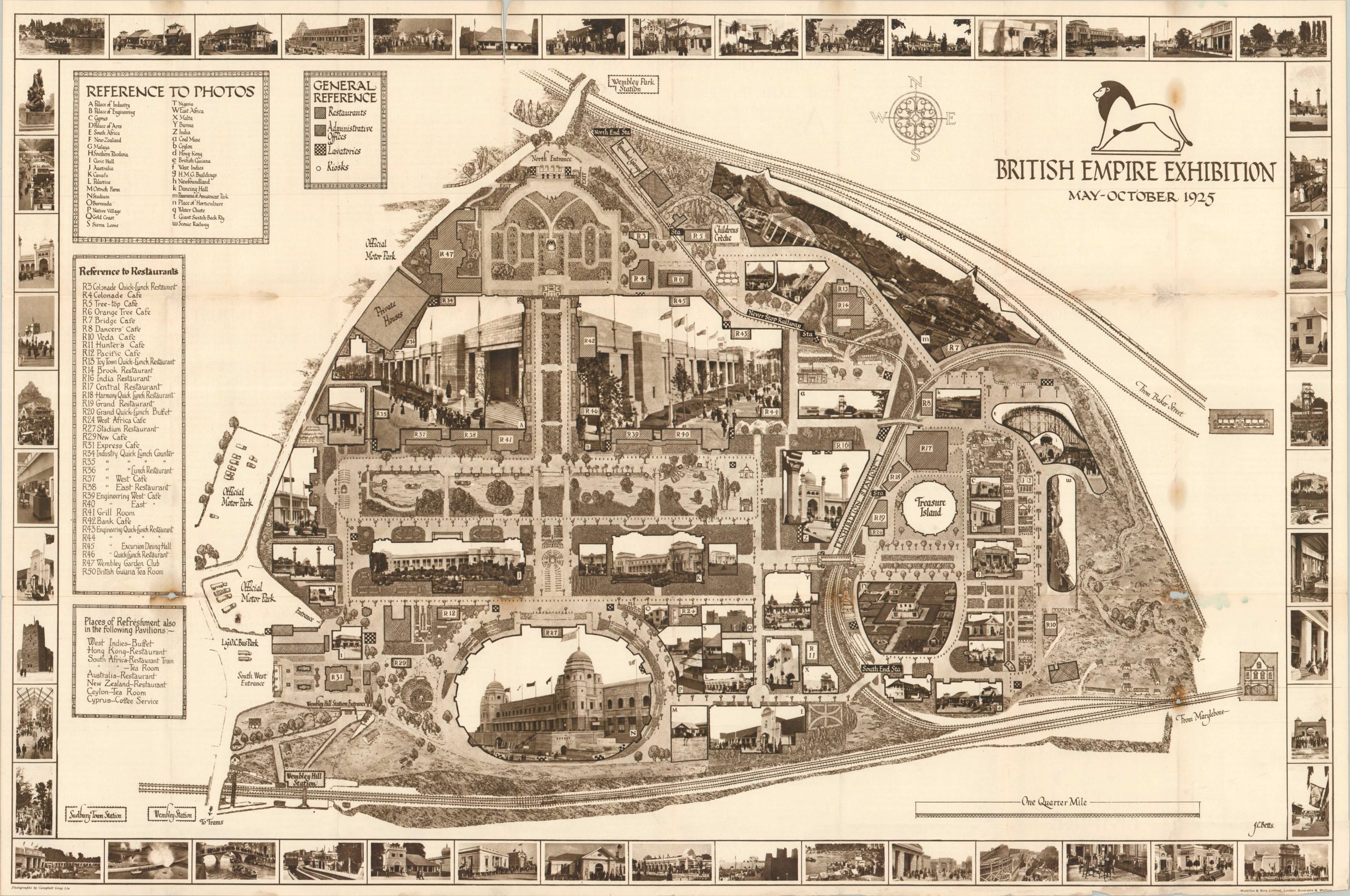 British Empire Exhibition May-October 1925
