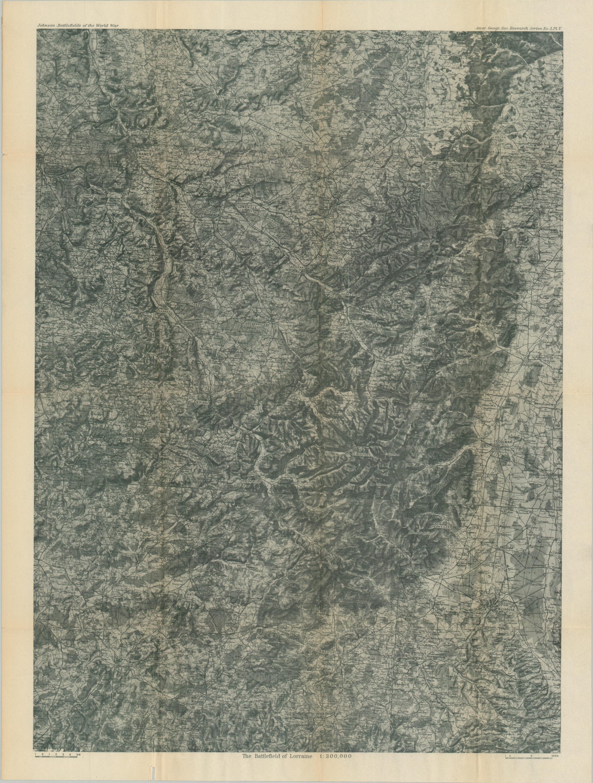Battlefields of the World War [Plates Only] - Curtis Wright Maps