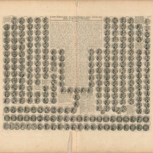 Carte Historique et Cronologique pour servir de suite a l'Histoire Romaine