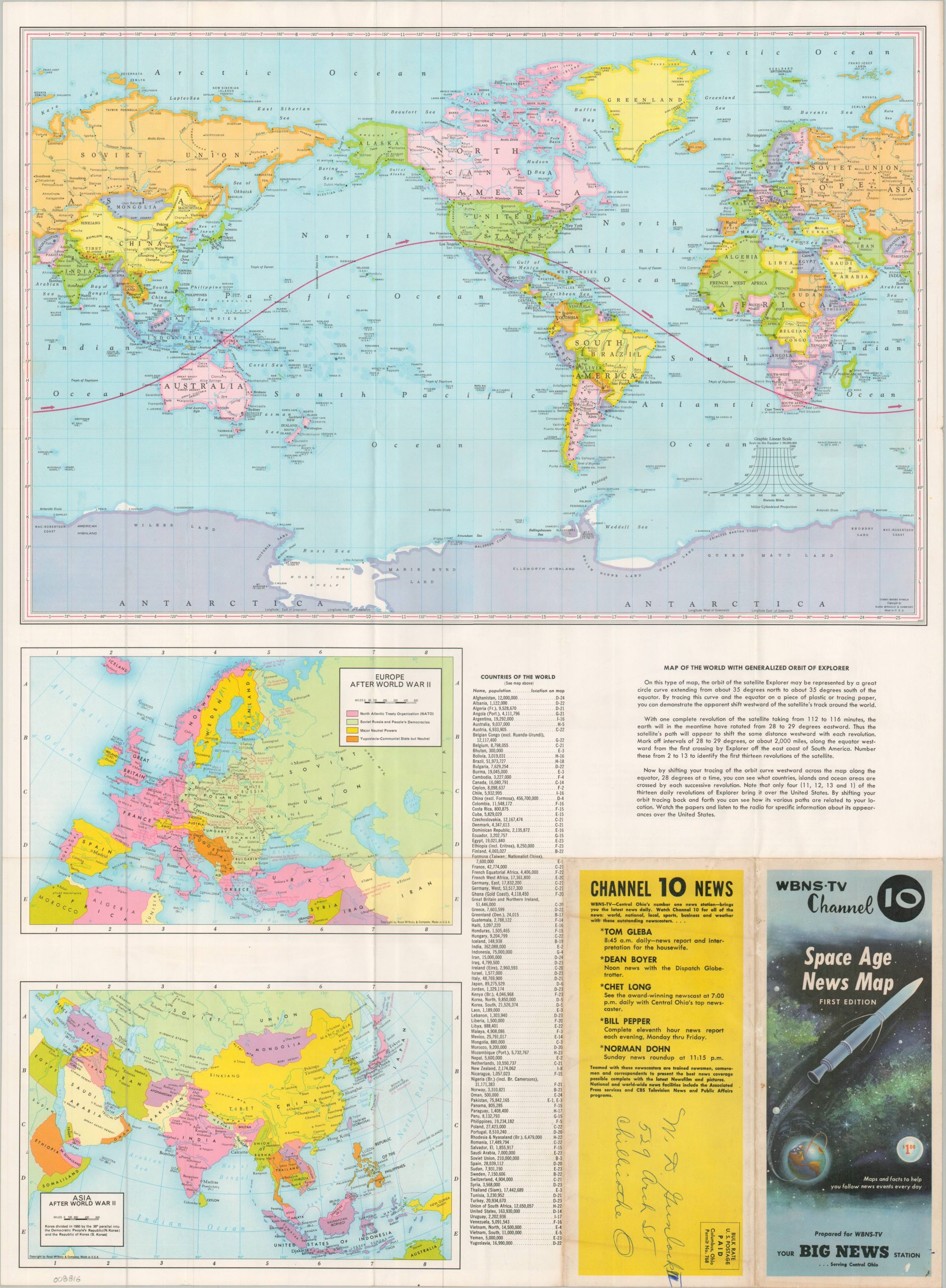 Space Age News Map