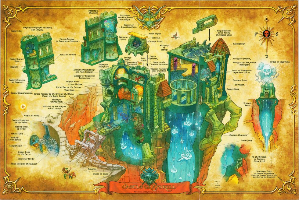 [Masters of the Universe Map Set] - Curtis Wright Maps