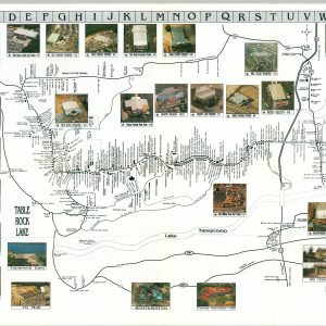 Tourist Locator Map for Branson