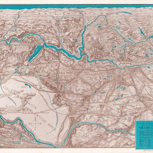 Panoramic Perspective of the Spokane Region including the Geological and Scenic Wonderland Embracing the Columbia Basin Irrigation Project and Grand Coulee Dam
