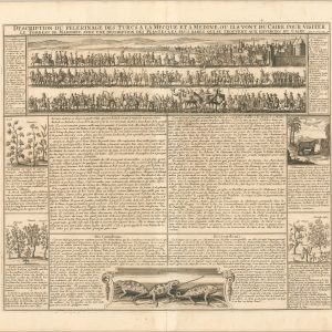 Description de Pelerinage des Turcs a la Mecque et a Medine...