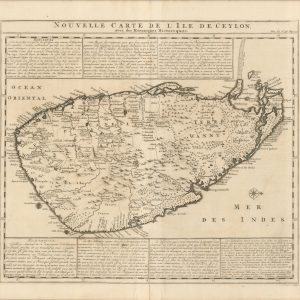 Nouvelle Carte de L'ile de Ceylon