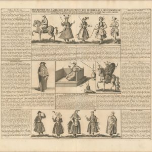 Description des Habits de Persans, Tant des Hommes Que Des Femmes, De Leur Maniere de Prendre le Tabac & de Leurs Pipes, de la Milice de ce Pais & des Armes Offensives & Defensives Que les Soldats Portent a La Guerre