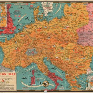 Dated Events Invasion Map of Fortress Europe
