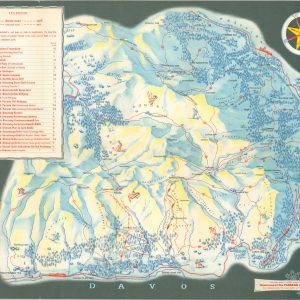 Bird's-eye View of the Davos-Parsenn Funicular