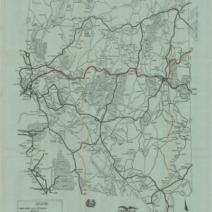 Goodrich Road Map of Nevada
