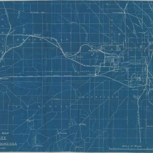 Road Map Milwaukee to Waukesha