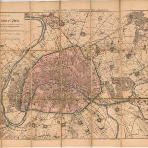 Wyld's Plan of the Fortifications of Paris