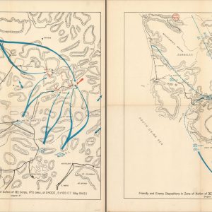 Friendly and Enemy Dispositions in the Zone of Action of XI Corps