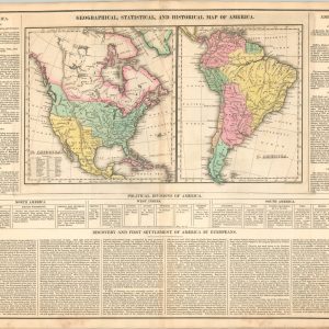 Geographical, Statistical, and Historical Map of America
