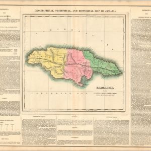 Geographical, Statistical, and Historical Map of Jamaica