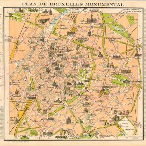 Plan de Bruxelles Monumental