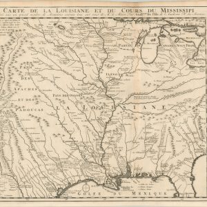 Carte de la Louisiane et du Cours du Mississippi