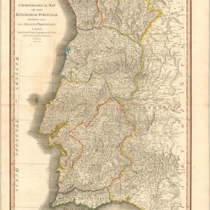 Chorographical Map of the Kingdom of Portugal Divided into its Grand Provinces.