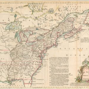 A Map of the British and French Settlements in North America
