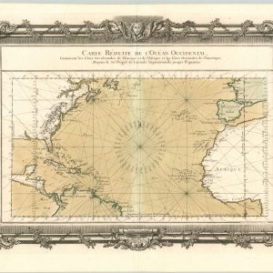 Carte Reduite de L'Ocean Occidental