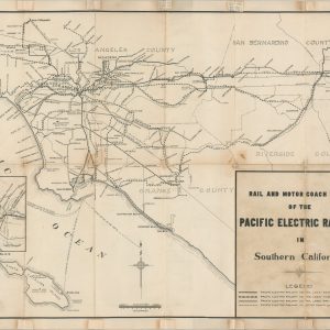 Rail and Motor Coach Lines of the Pacific Electric Railway