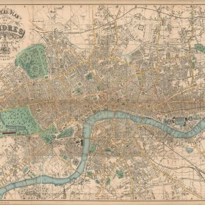 Guide du Voyageur a Londres [with] Nouveau plan de la Ville de Londres et de ses environs