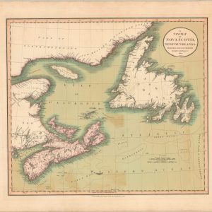 A New Map of Nova Scotia, Newfoundland, &c.