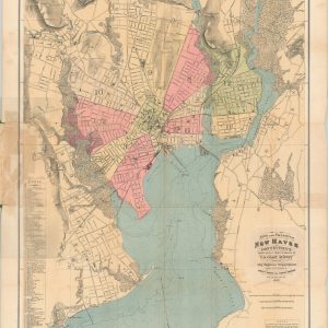 City and Vicinity of New Haven Connecticut