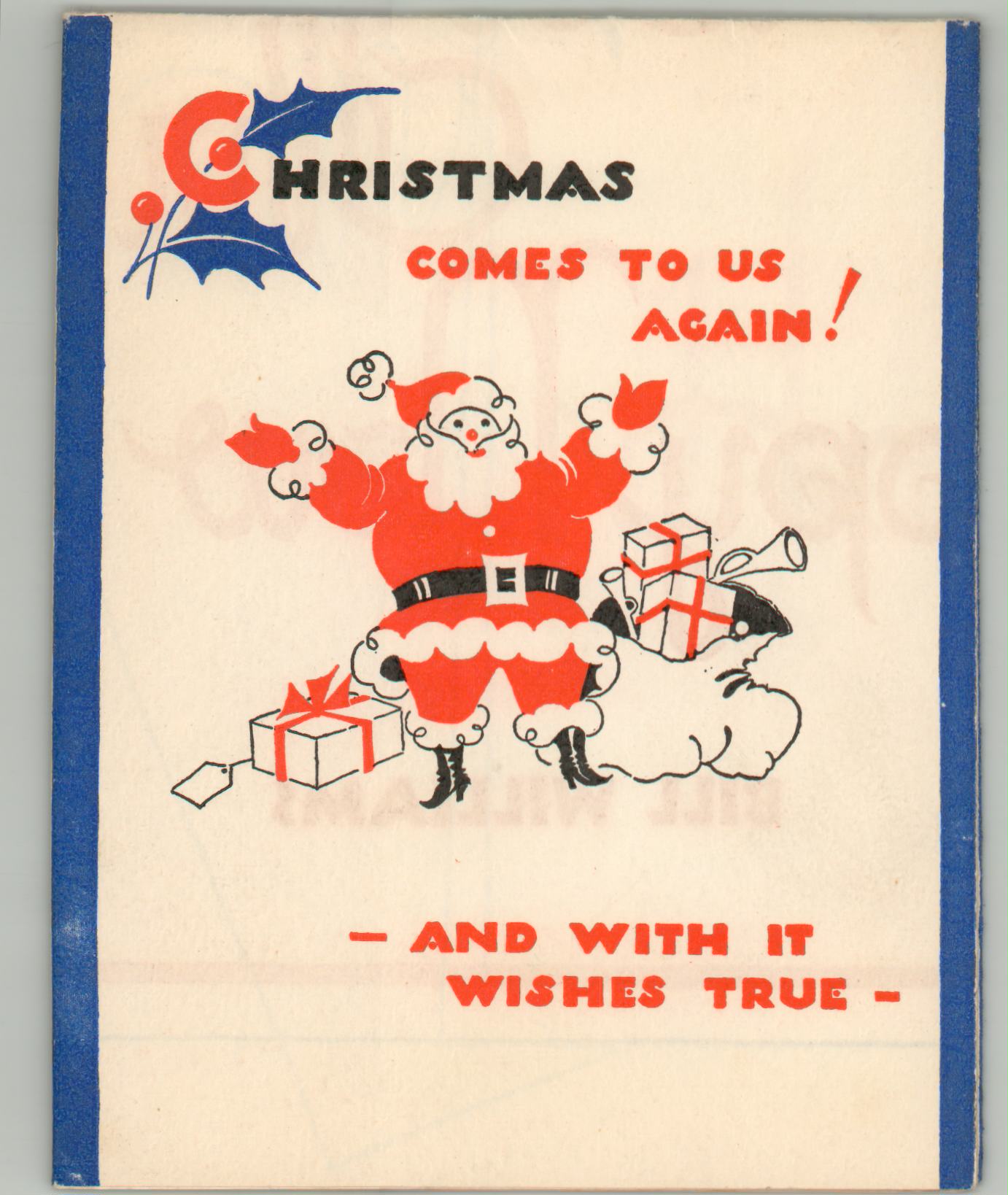 Christmas Comes To Us Again!