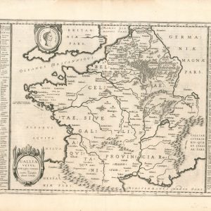 Gallia Vetus, ad Iul Caesaris Commentaria, ex Comatibus Geographicis