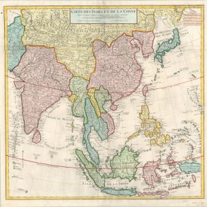 Carte des Indes et de La Chine